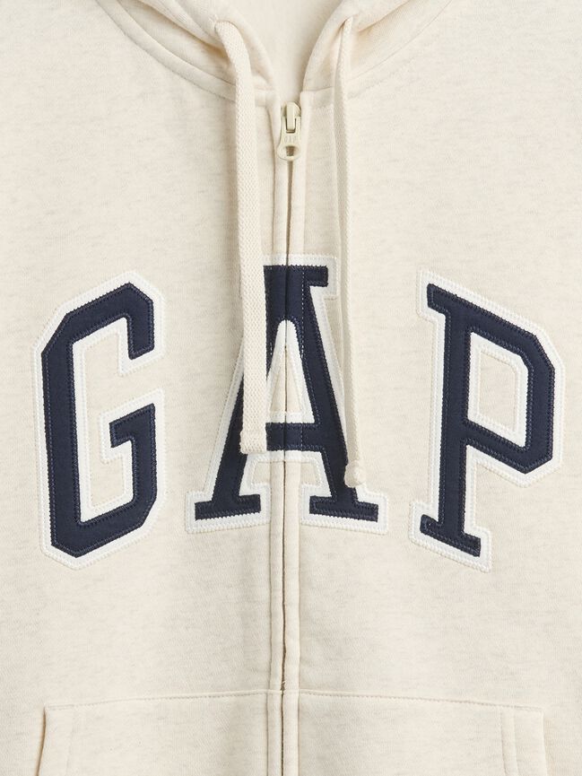 هودي مريح بسحاب بشعار Gap هودي مريح بسحاب بشعار gap