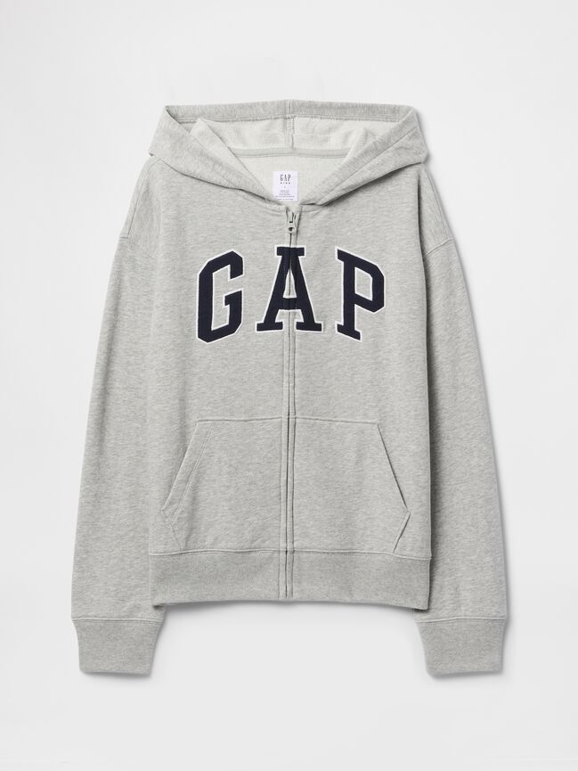 Kids Relaxed Gap Logo Zip Hoodie kids relaxed gap logo zip hoodie