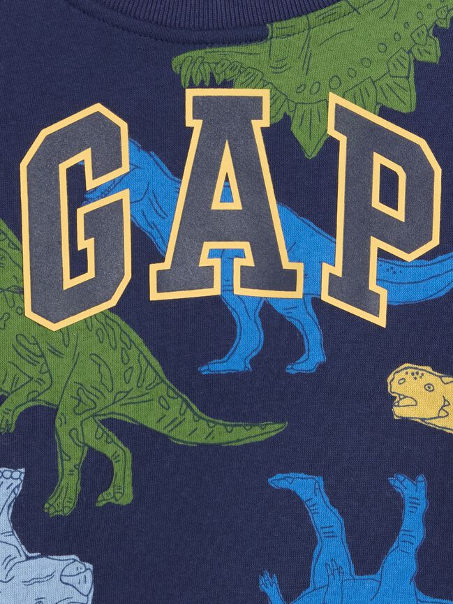 سويت شيرت babyGap مريح برقبة دائرية سويت شيرت babygap مريح برقبة دائرية