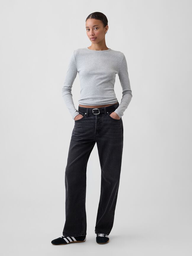 تي شيرت ياقة سبعة gap تي شيرت ياقة سبعة