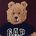 color Bordeaux Purple Brannan Bear