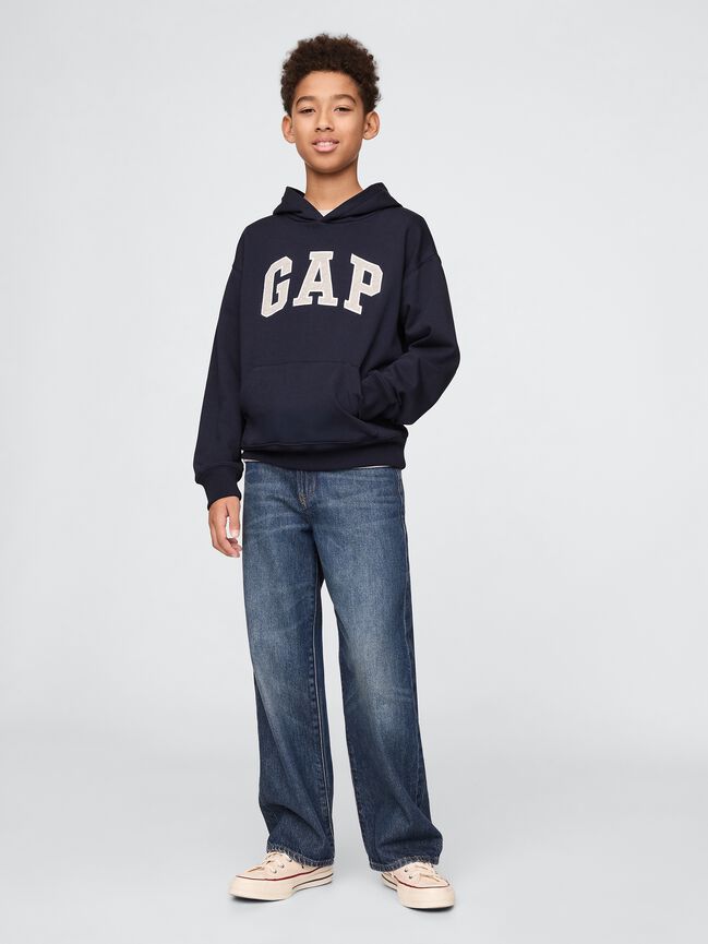 Kids Relaxed Gap Logo Hoodie kids relaxed gap logo hoodie