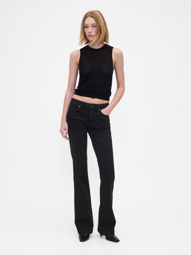 Low Rise Long & Lean Jeans gap low rise long lean jeans