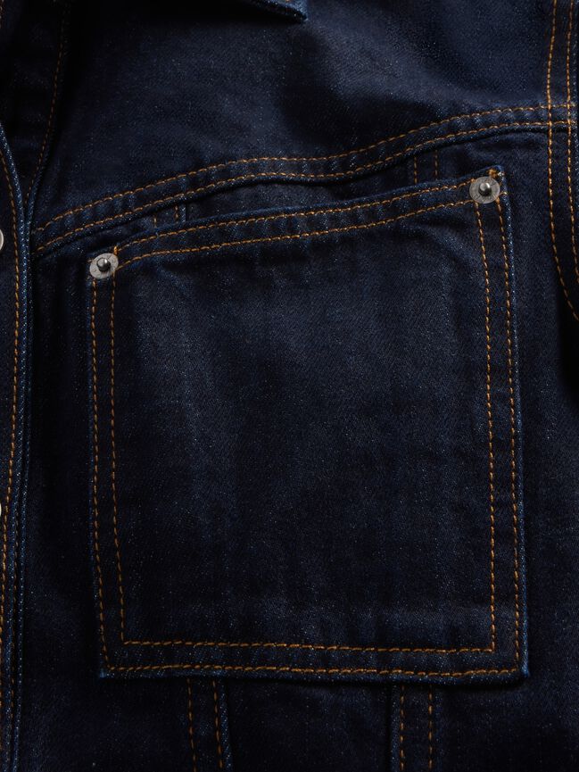 Gap × A.P.C. Structured Denim Jacket gap a p c structured denim jacket