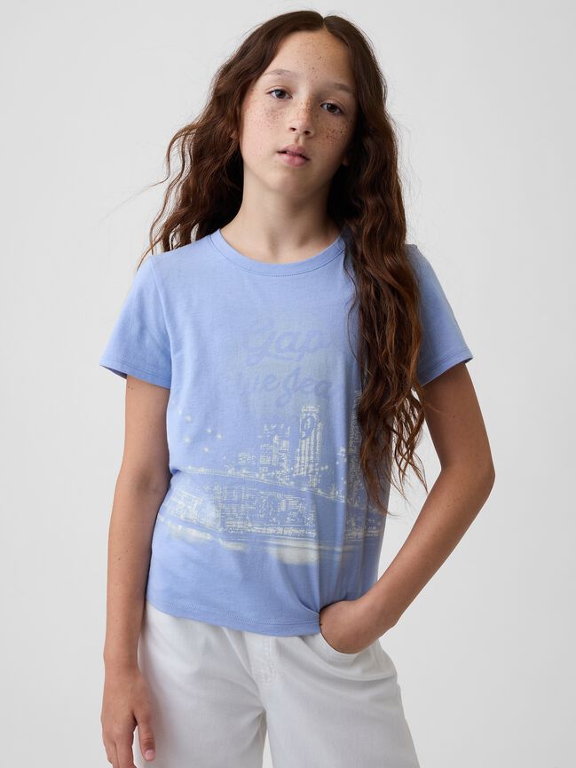 Kids Logo Graphic T-Shirt gap kids logo graphic t shirt