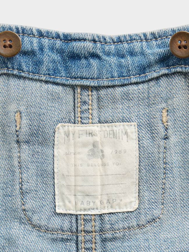 Baby Denim Overalls gap baby denim overalls