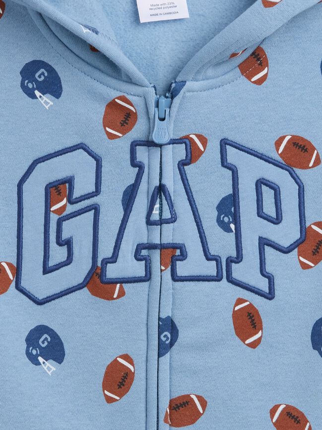 babyGap Relaxed Logo Zip Hoodie babygap relaxed logo zip hoodie
