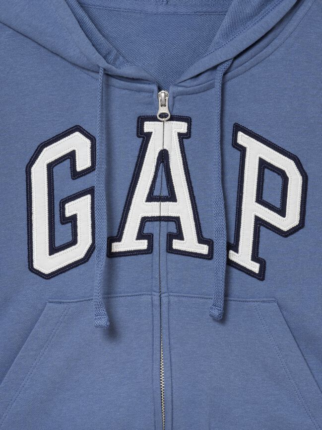 Oversized Gap Logo French Terry Zip Hoodie oversized gap logo french terry zip hoodie