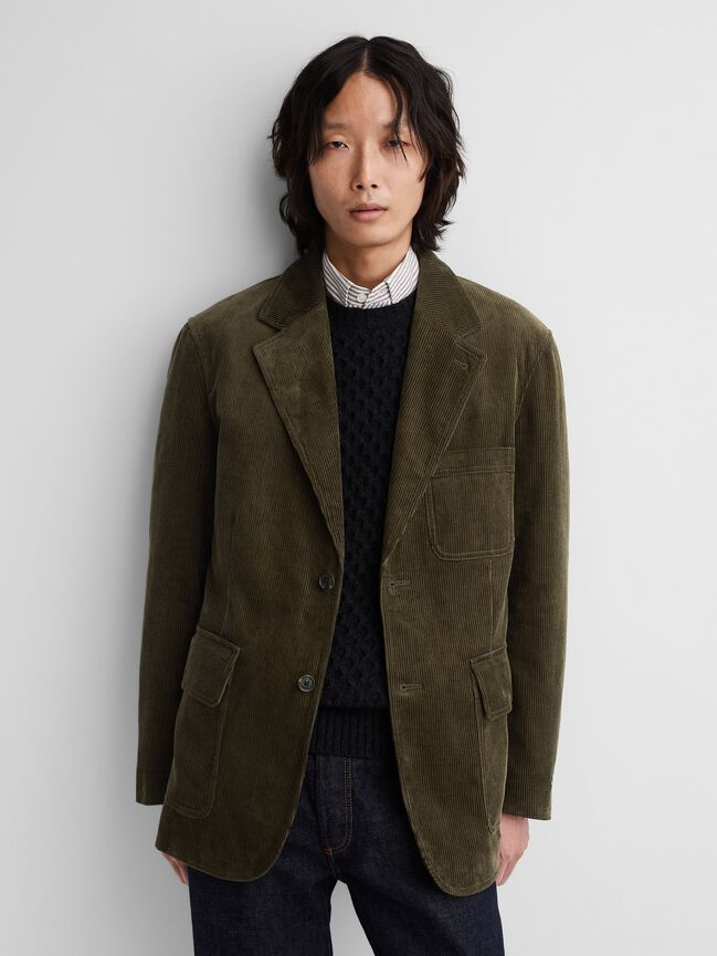 Gap × A.P.C. Corduroy Blazer gap a p c corduroy blazer