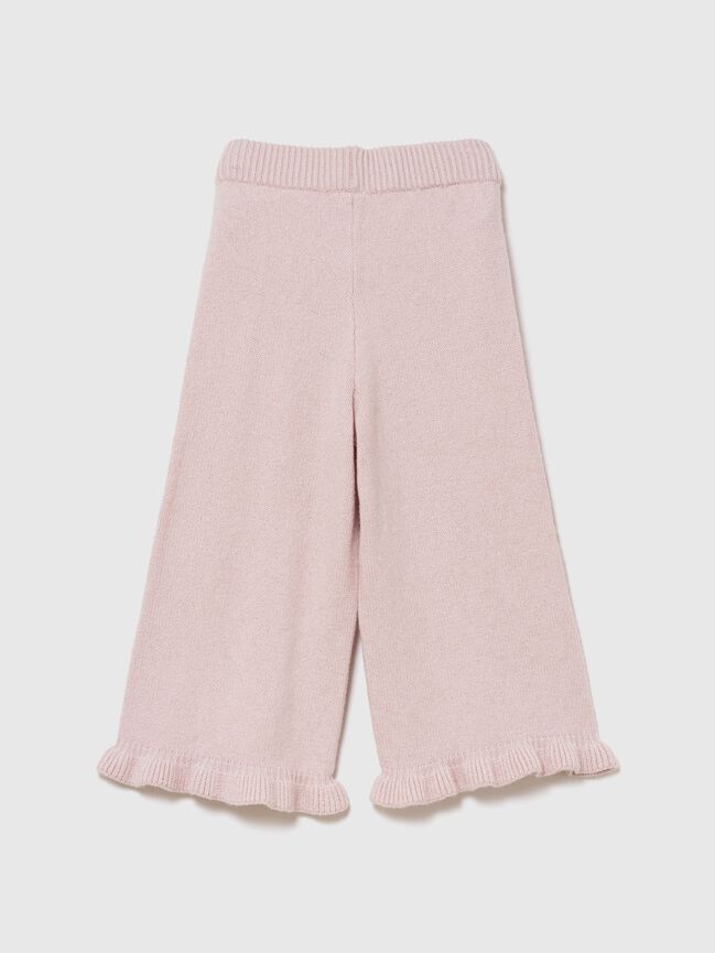CashSoft Ruffle Wide-Leg Pants gap cashsoft ruffle wide leg pants