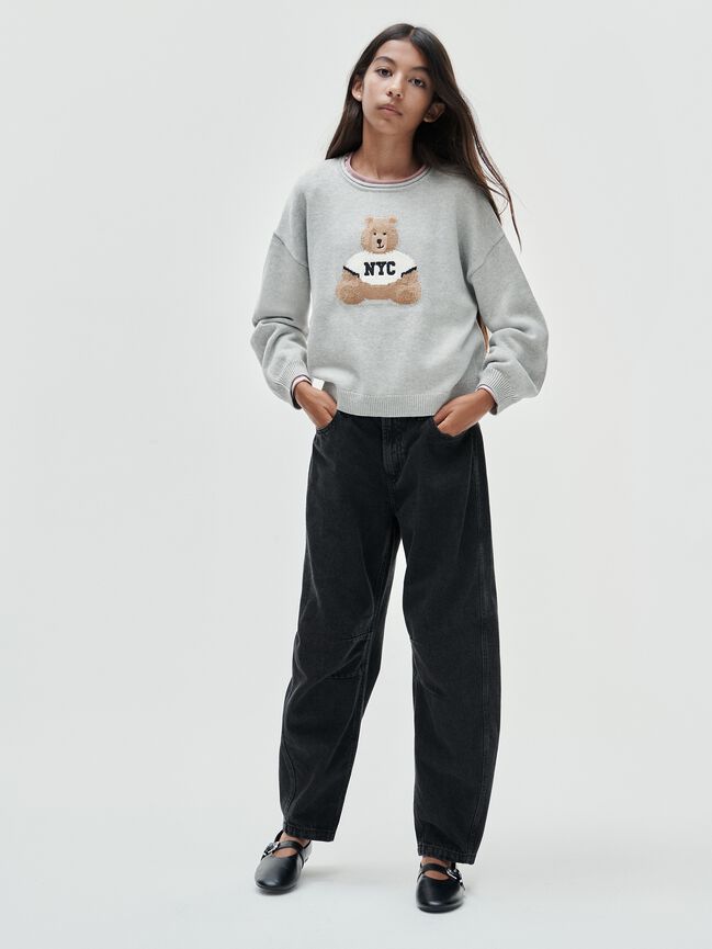 Kids High Rise Barrel Jeans gap kids high rise barrel jeans