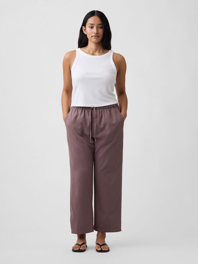 Mid Rise Easy Twill Pants gap mid rise easy twill pants