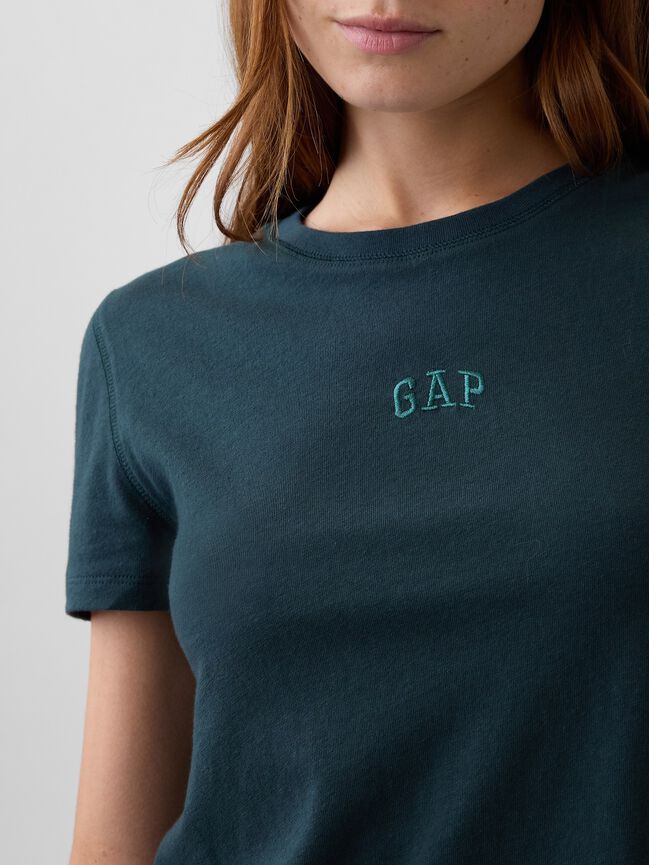100% Cotton Authentic Shrunken Logo T-Shirt gap 100 cotton authentic shrunken logo t shirt