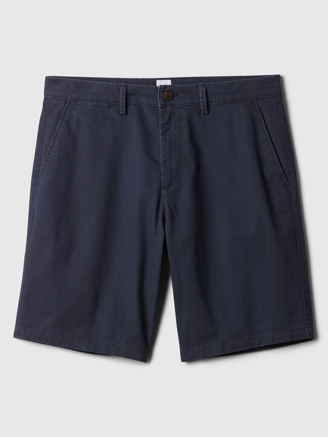 9" Essential Khaki Shorts gap 9 essential khaki shorts