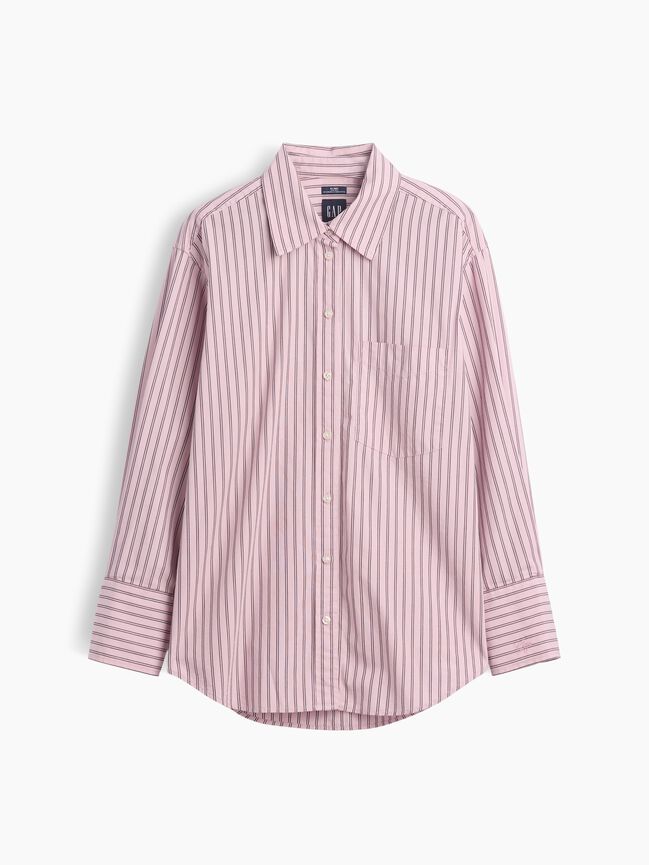 Poplin Big Shirt gap poplin big shirt