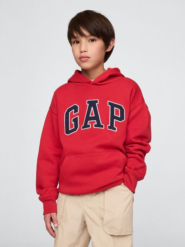 Kids Relaxed Gap Logo Hoodie kids relaxed gap logo hoodie