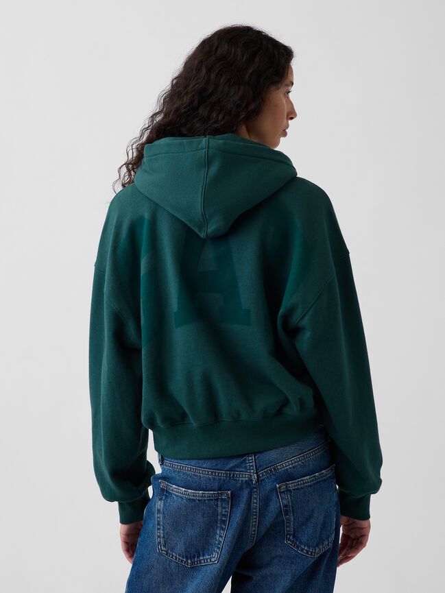 VintageSoft Crop Logo Hoodie gap vintagesoft crop logo hoodie