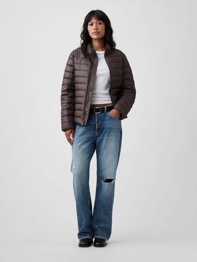 Relaxed Puffer Jacket gap relaxed puffer jacket