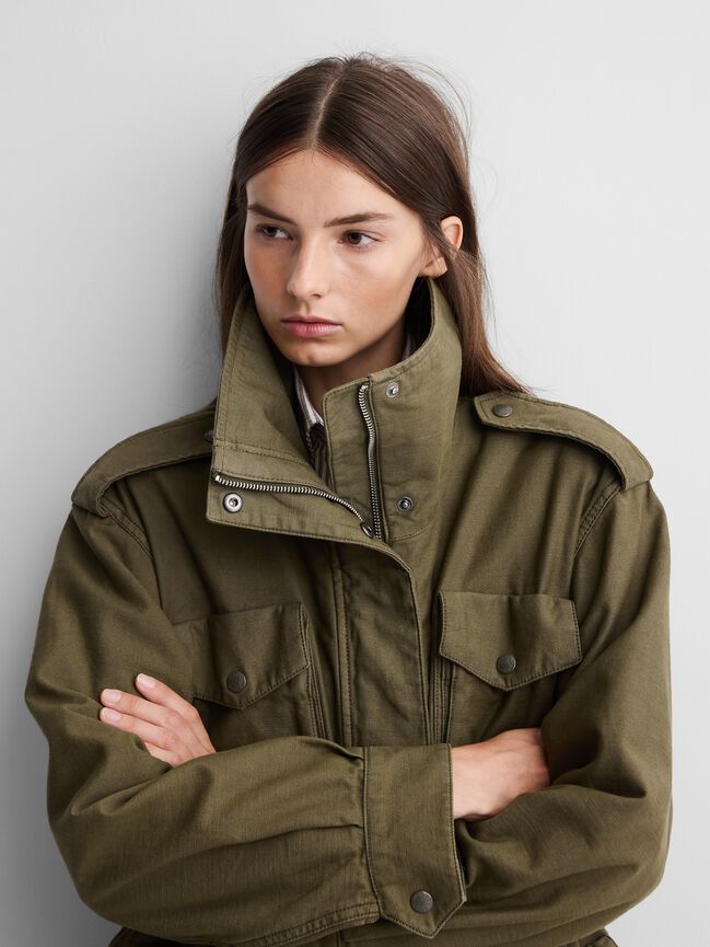 Gap × A.P.C. Oversized Utility Jacket gap a p c oversized utility jacket