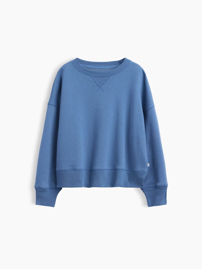 Kids VintageSoft Oversized Split-Hem Sweatshirt gap kids vintagesoft oversized split hem sweatshirt