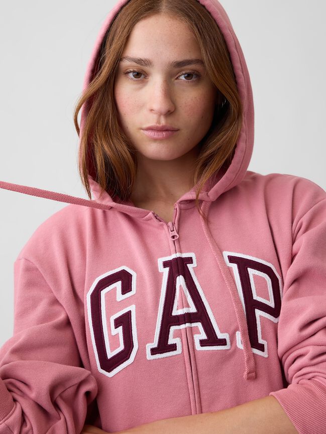 هودي مريح بسحاب بشعار Gap هودي مريح بسحاب بشعار gap