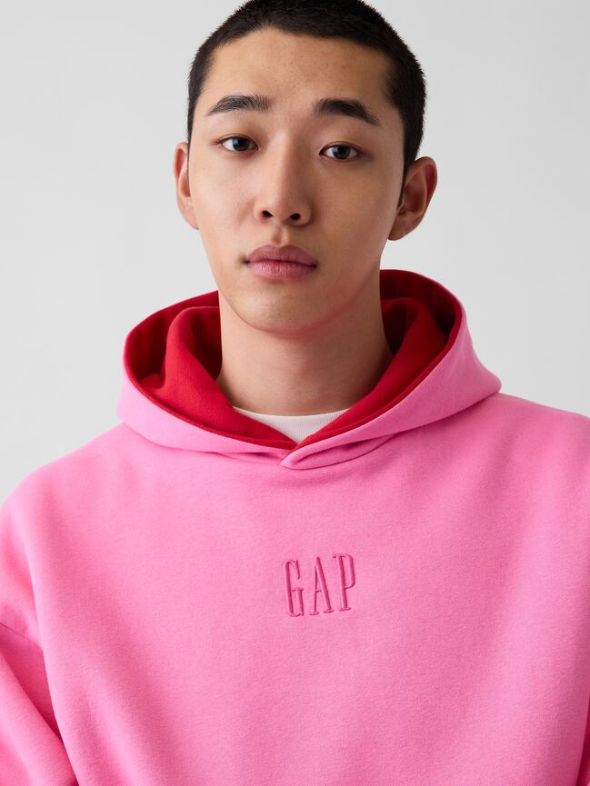 Adult VintageSoft Reversible Oversized Logo Hoodie gap adult vintagesoft reversible oversized logo hoodie