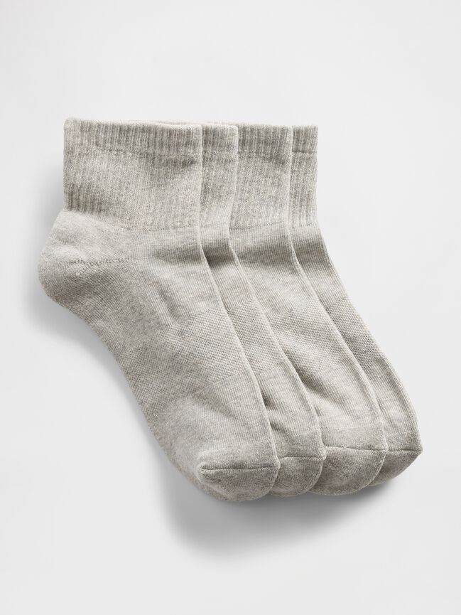 Studio Quarter Crew Socks (2-Pack) gap studio quarter crew socks 2 pack