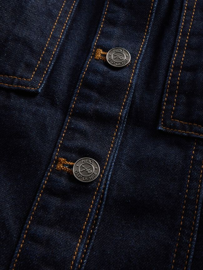 Gap × A.P.C. Structured Denim Jacket gap a p c structured denim jacket