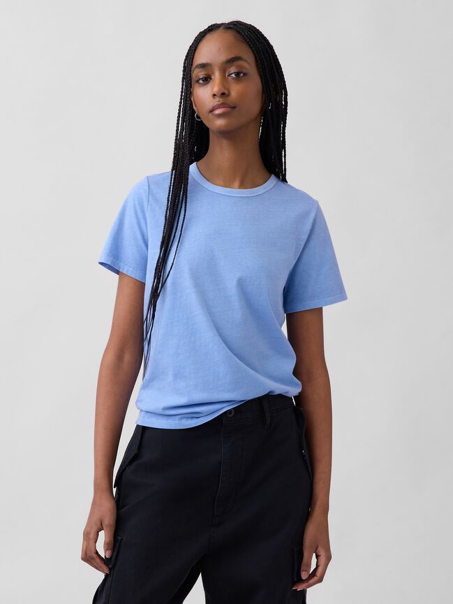 Organic Cotton VintageSoft T-Shirt gap organic cotton vintagesoft t shirt