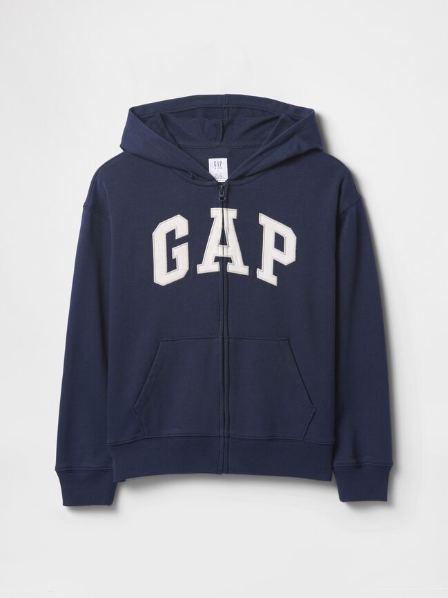 Kids Relaxed Gap Logo Zip Hoodie kids relaxed gap logo zip hoodie