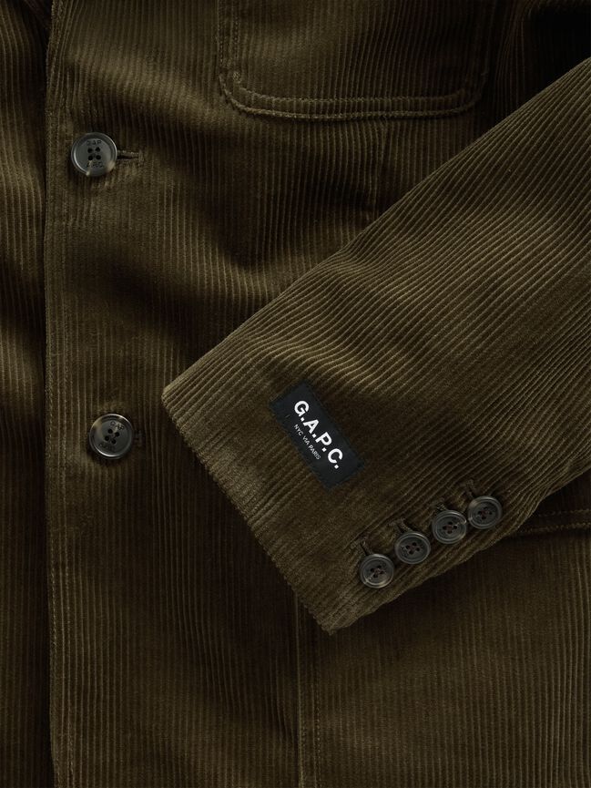 Gap × A.P.C. Corduroy Blazer gap a p c corduroy blazer