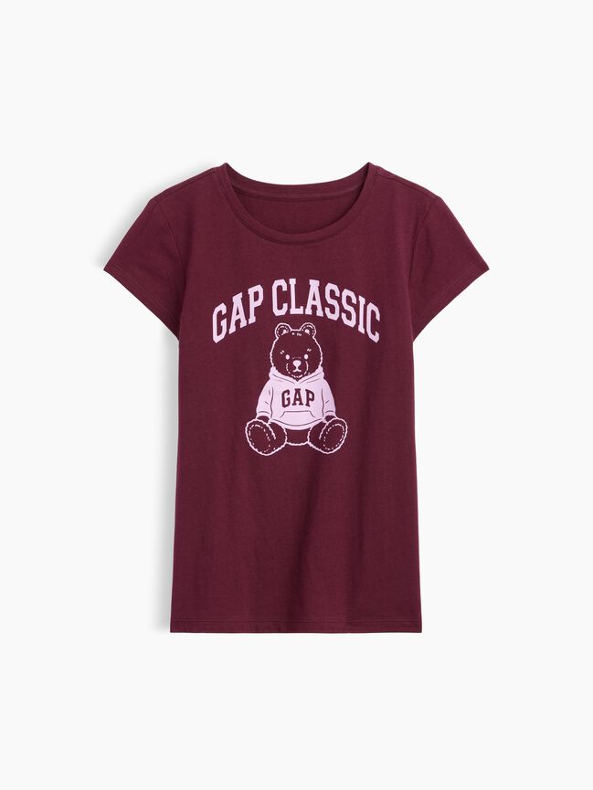 تي شيرت ياقة مدورة gap تي شيرت ياقة مدورة