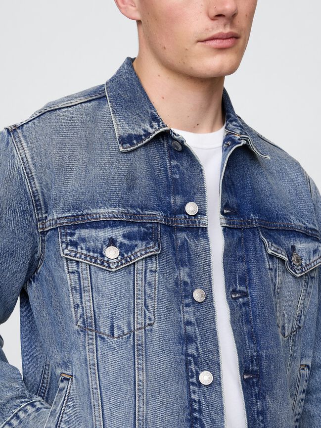Classic Icon Denim Jacket gap classic icon denim jacket