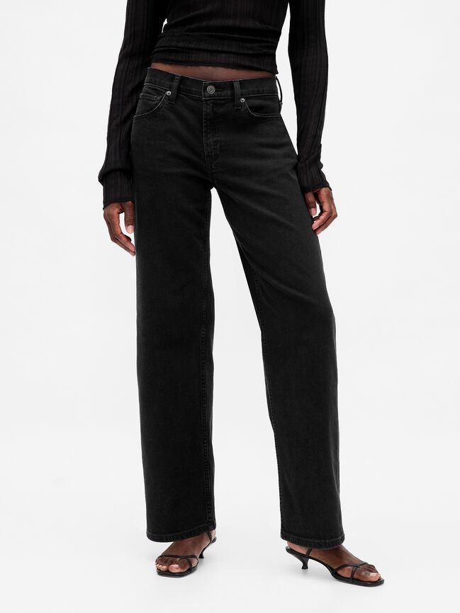Low Rise '90s Loose Jeans gap low rise 90s loose jeans