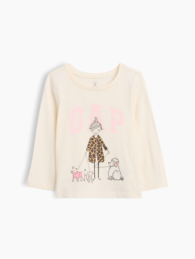 تي شيرت babyGap بطبعة تي شيرت babygap بطبعة