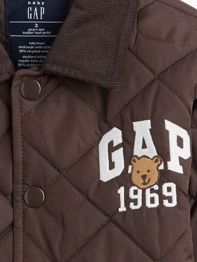 جاكيت بارن babyGap مبطن بطبعة Gap جاكيت بارن babygap مبطن بطبعة gap