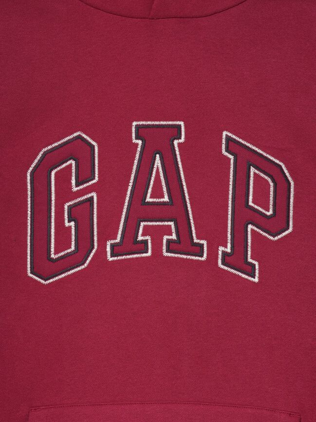 هودي VintageSoft للكبار بشعار مقوس gap هودي vintagesoft للكبار بشعار مقوس