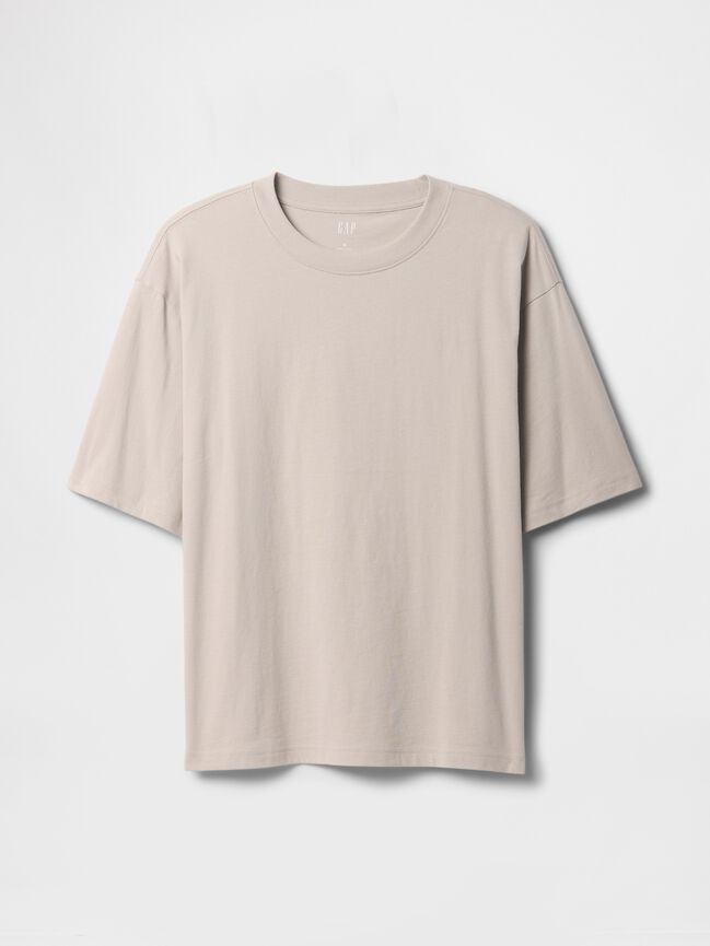 تي شيرت Vintage Soft بقصة مربعة gap تي شيرت vintage soft بقصة مربعة