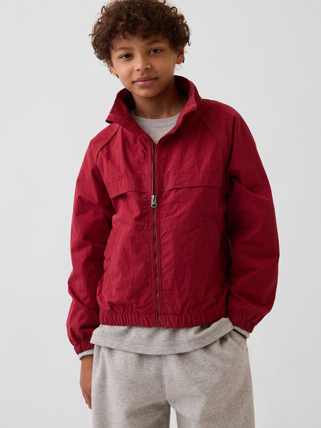 Kids Relaxed Track Jacket gap kids relaxed track jacket