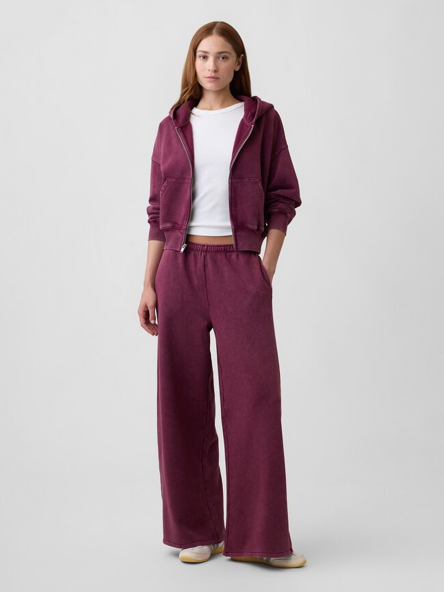 VintageSoft Baggy Wide-Leg Sweatpants gap vintagesoft baggy wide leg sweatpants
