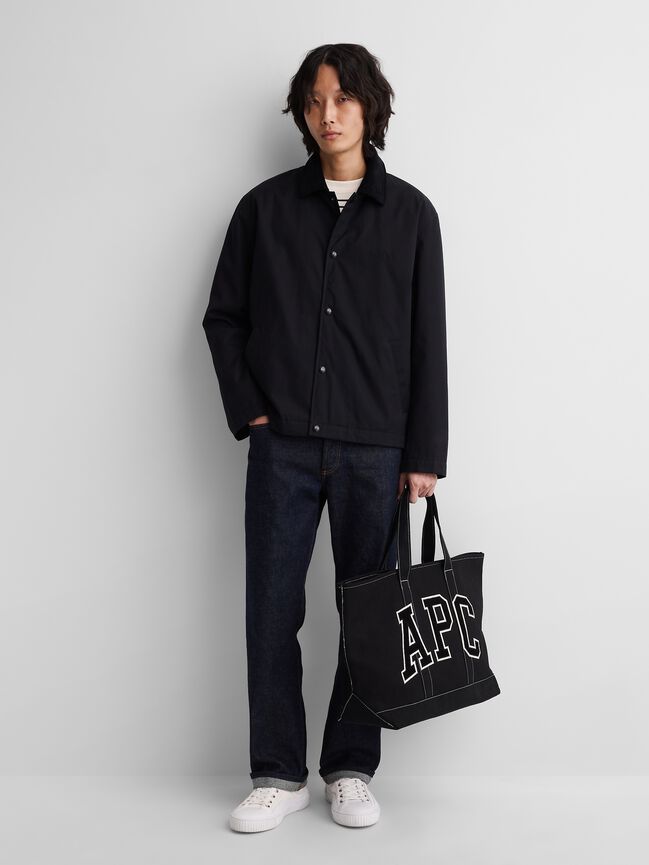 Gap × A.P.C. Logo Tote Bag gap a p c logo tote bag