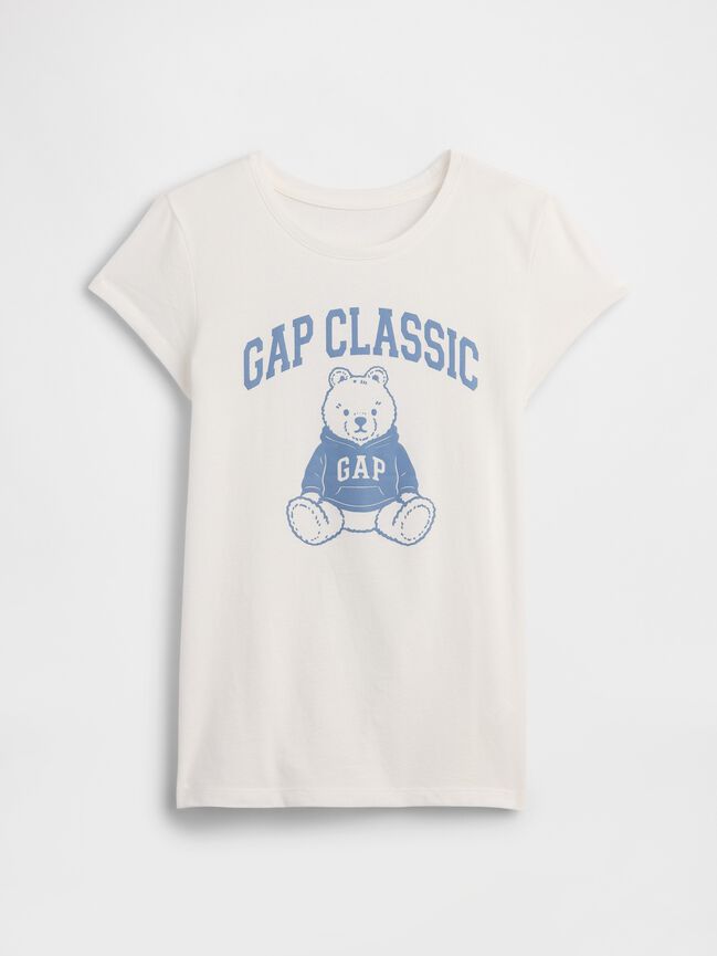 تي شيرت مطبوع للأطفال gap تي شيرت مطبوع للأطفال