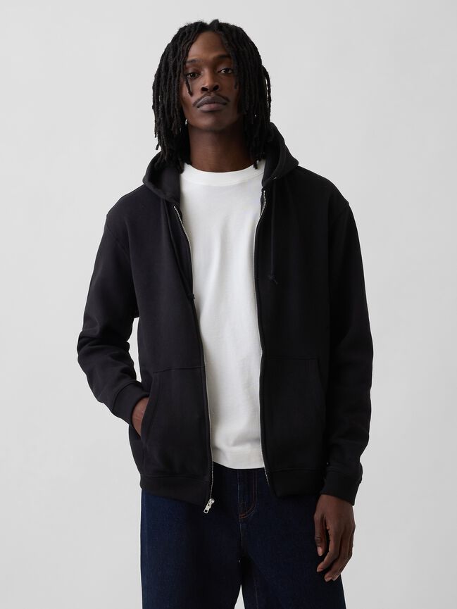 Adult VintageSoft Relaxed Zip Hoodie gap adult vintagesoft relaxed zip hoodie