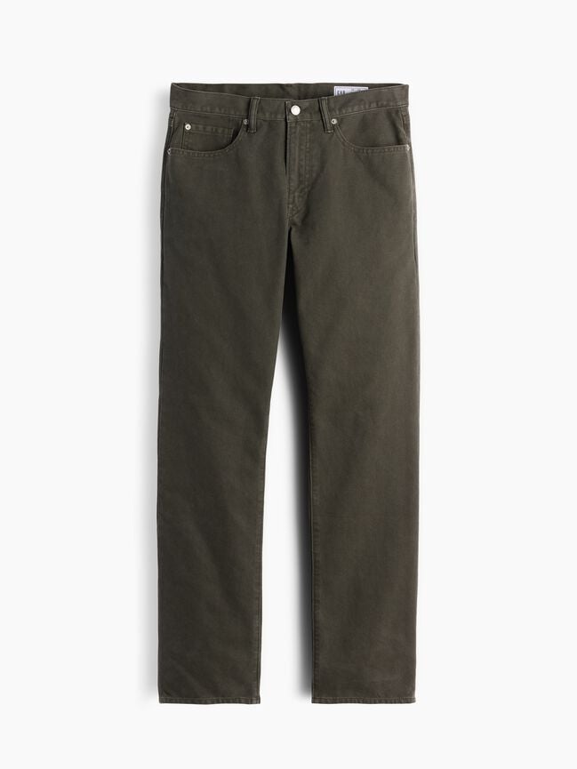 Canvas Relaxed Straight Jeans gap canvas relaxed straight jeans