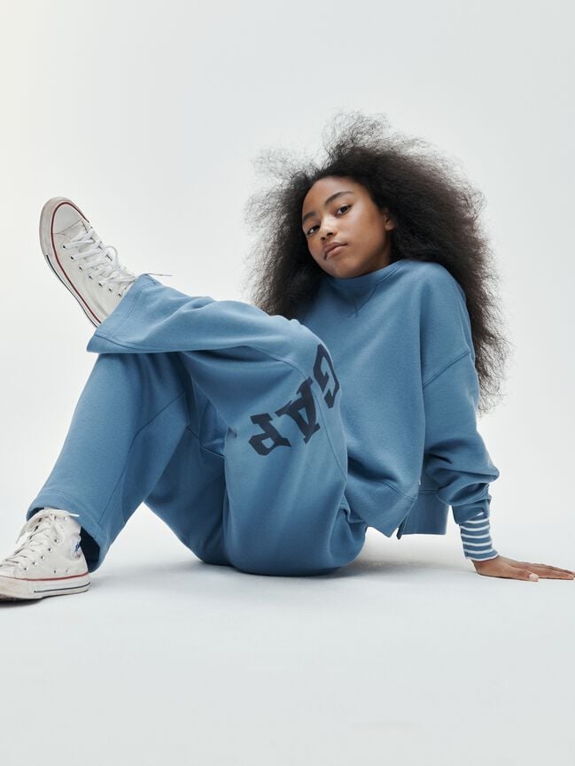 Kids VintageSoft Relaxed Barrel Sweatpants gap kids vintagesoft relaxed barrel sweatpants