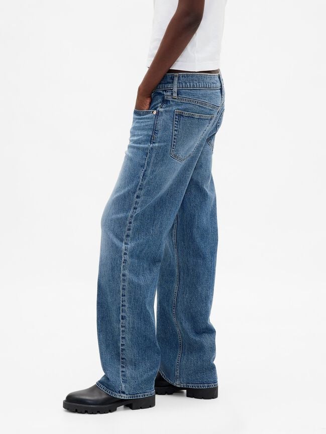 Low Rise '90s Loose Jeans gap low rise 90s loose jeans
