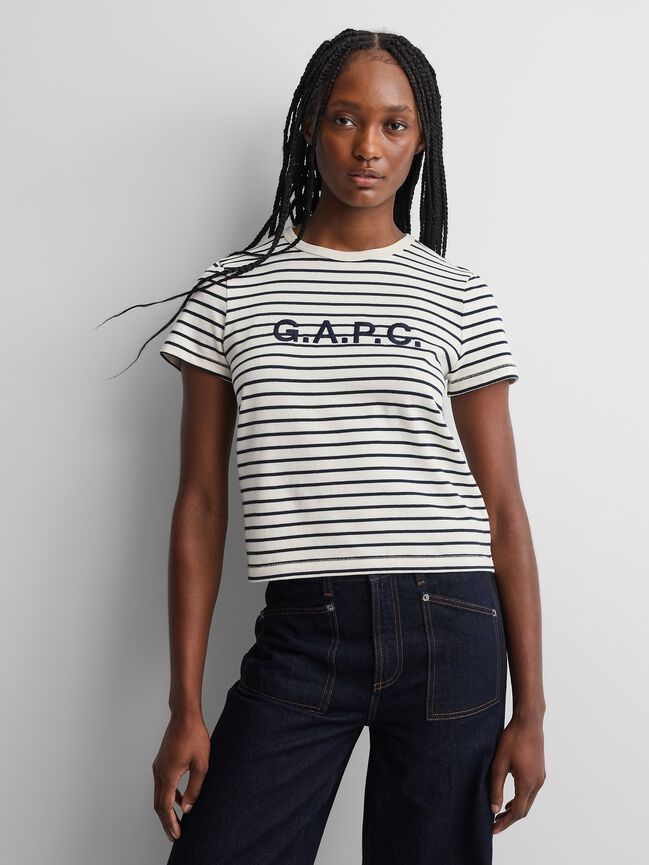 Gap × A.P.C. Logo T-Shirt gap a p c logo t shirt