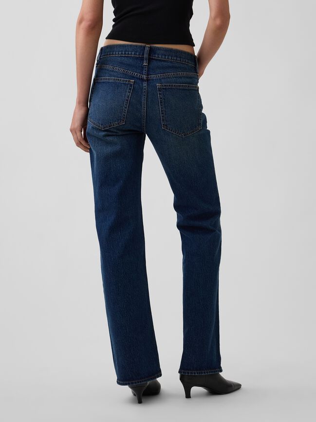 Mid Rise Relaxed Flare Jeans gap mid rise relaxed flare jeans
