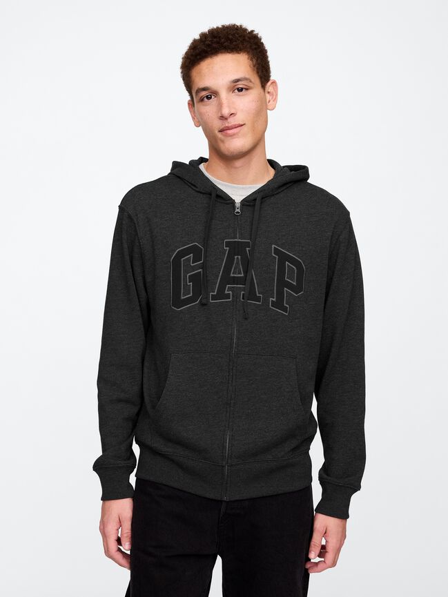 Gap Logo Zip Hoodie gap logo zip hoodie