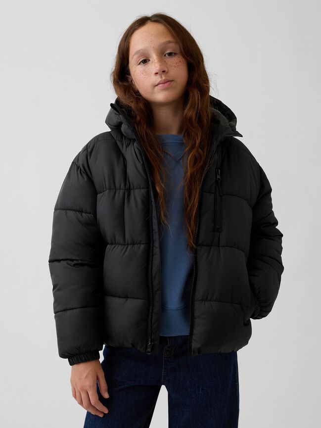 Kids Recycled Heavyweight Puffer Jacket gap kids recycled heavyweight puffer jacket